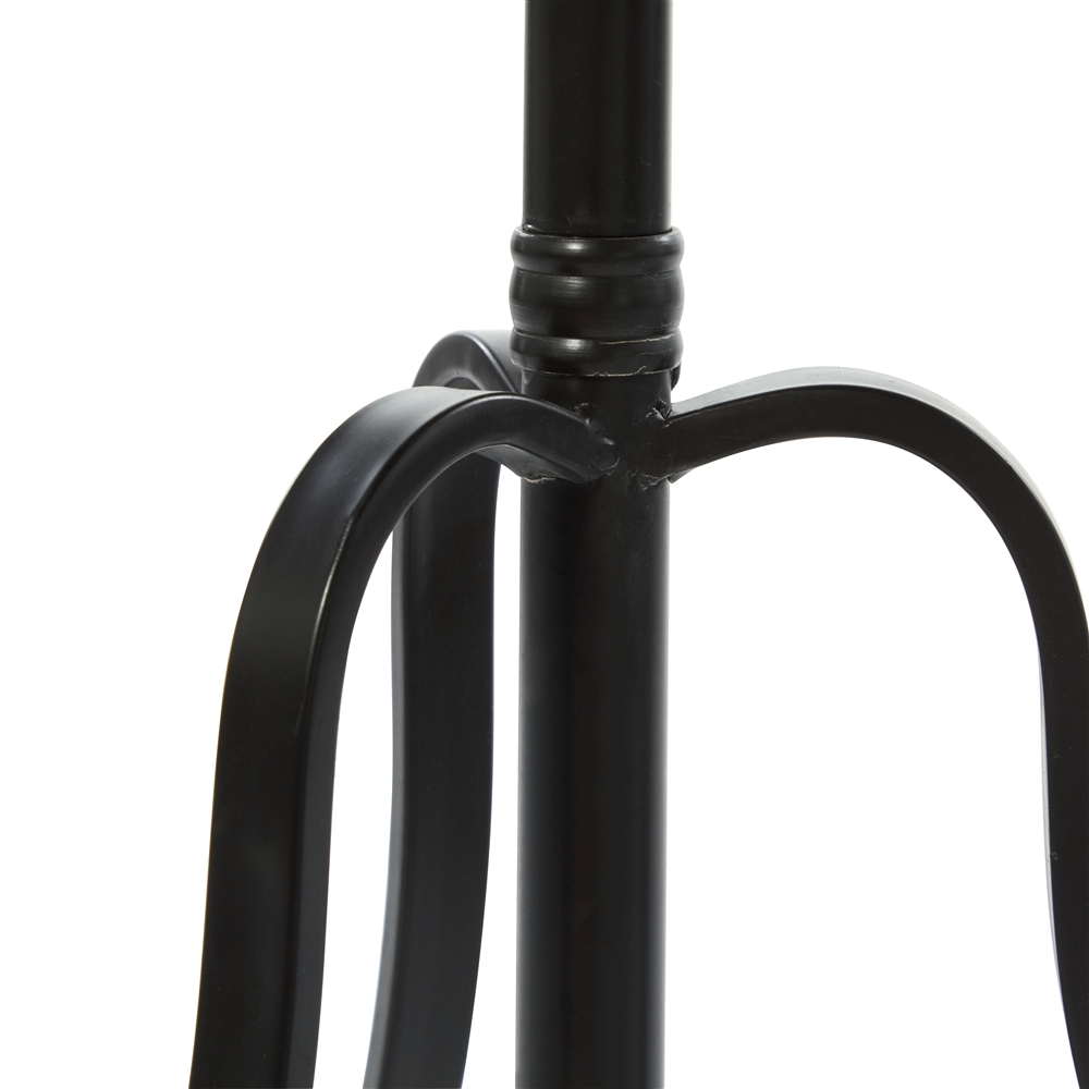 Grayson Lane Farmhouse Silver Iron Round End Table 3 Grayson Lane Farmhouse Silver Iron Round End Table - Image 3