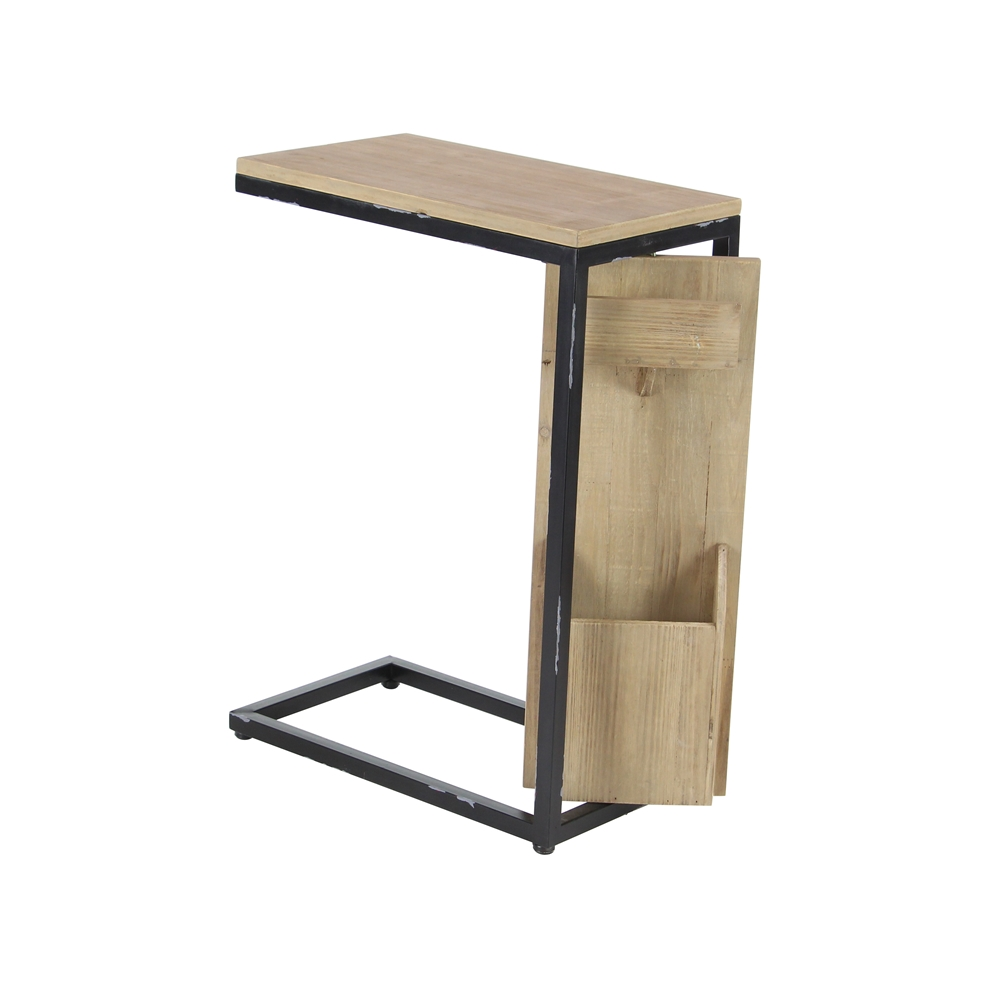 Grayson Lane Light Brown Wood Rectangular End Table 4 Grayson Lane Light Brown Wood Rectangular End Table - Image 4