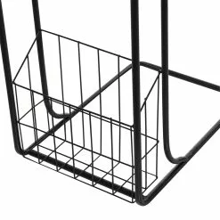 Grayson Lane Black Glass Rectangular End Table