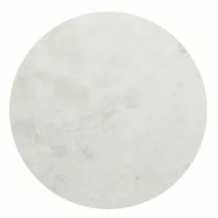 Grayson Lane White Granite/Marble And Mago Wood Round End Table -GRAYSON LANE SHOP 330857270 AlternateImage5