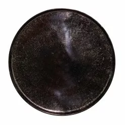 Grayson Lane Contemporary Black Aluminum Round End Table