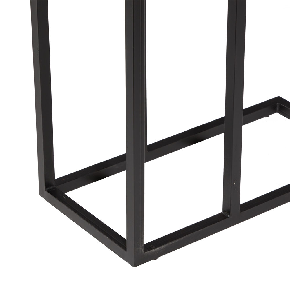 Grayson Lane Contemporary Brown Teak Wood Rectangular End Table 5 Grayson Lane Contemporary Brown Teak Wood Rectangular End Table - Image 5