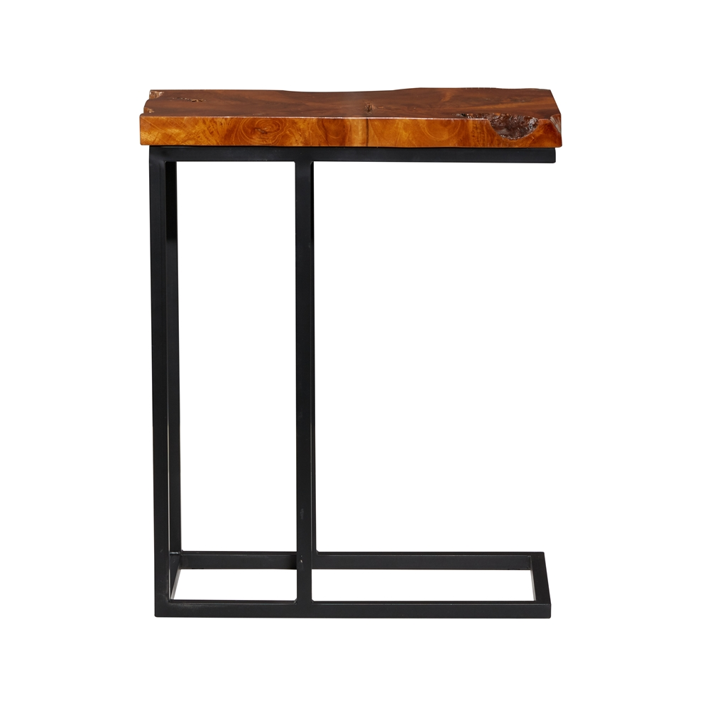 Grayson Lane Contemporary Brown Teak Wood Rectangular End Table 6 Grayson Lane Contemporary Brown Teak Wood Rectangular End Table - Image 6