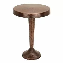 Grayson Lane Bronze Metal Round End Table -GRAYSON LANE SHOP 330857302 AlternateImage5