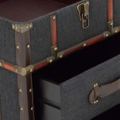 Grayson Lane Dark Blue Wood Rectangular End Table With 2 Drawers 10 Grayson Lane Dark Blue Wood Rectangular End Table With 2 Drawers -GRAYSON LANE SHOP 330857304 AlternateImage3