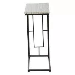 Grayson Lane Black Metal Rectangular End Table -GRAYSON LANE SHOP 330857310 AlternateImage6