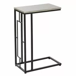 Grayson Lane Black Metal Rectangular End Table -GRAYSON LANE SHOP 330857310 MainImage 001