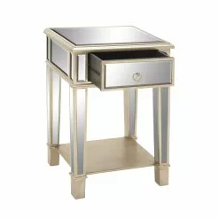 Grayson Lane Beige Mirror Square End Table 7 Grayson Lane Beige Mirror Square End Table -GRAYSON LANE SHOP 330857313 AlternateImage5