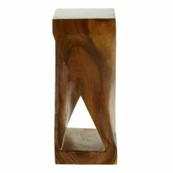 Grayson Lane Contemporary Brown Saur Wood Square End Table 8 Grayson Lane Contemporary Brown Saur Wood Square End Table -GRAYSON LANE SHOP 330857318 AlternateImage7