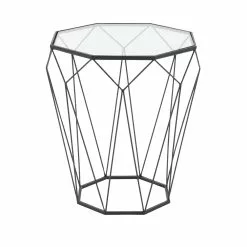Grayson Lane Contemporary Black Iron Round End Table -GRAYSON LANE SHOP 330857333 AlternateImage5