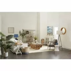 Grayson Lane Farmhouse White Wood Corner End Table 12 Grayson Lane Farmhouse White Wood Corner End Table -GRAYSON LANE SHOP 330857343 AlternateImage8