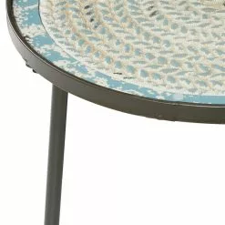 Grayson Lane Vintage Black Metal Round Accent Table -GRAYSON LANE SHOP 330857345 AlternateImage3