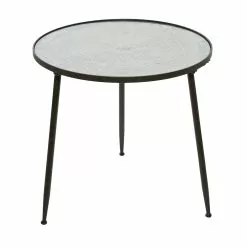 Grayson Lane Vintage Black Metal Round Accent Table -GRAYSON LANE SHOP 330857345 AlternateImage5
