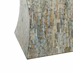 Grayson Lane Dark Beige Resin Square End Table -GRAYSON LANE SHOP 330857346 AlternateImage4