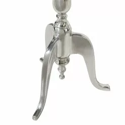 Grayson Lane Traditional Silver Metal Square End Table -GRAYSON LANE SHOP 330857352 AlternateImage3