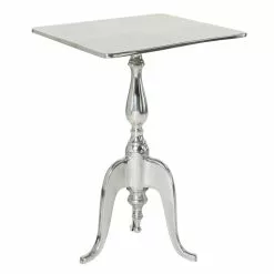 Grayson Lane Traditional Silver Metal Square End Table -GRAYSON LANE SHOP 330857352 AlternateImage7