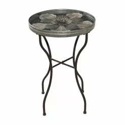Grayson Lane Silver Glass Round End Table -GRAYSON LANE SHOP 330857359 AlternateImage5