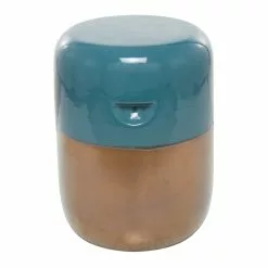 Grayson Lane Blue Composite Round End Table