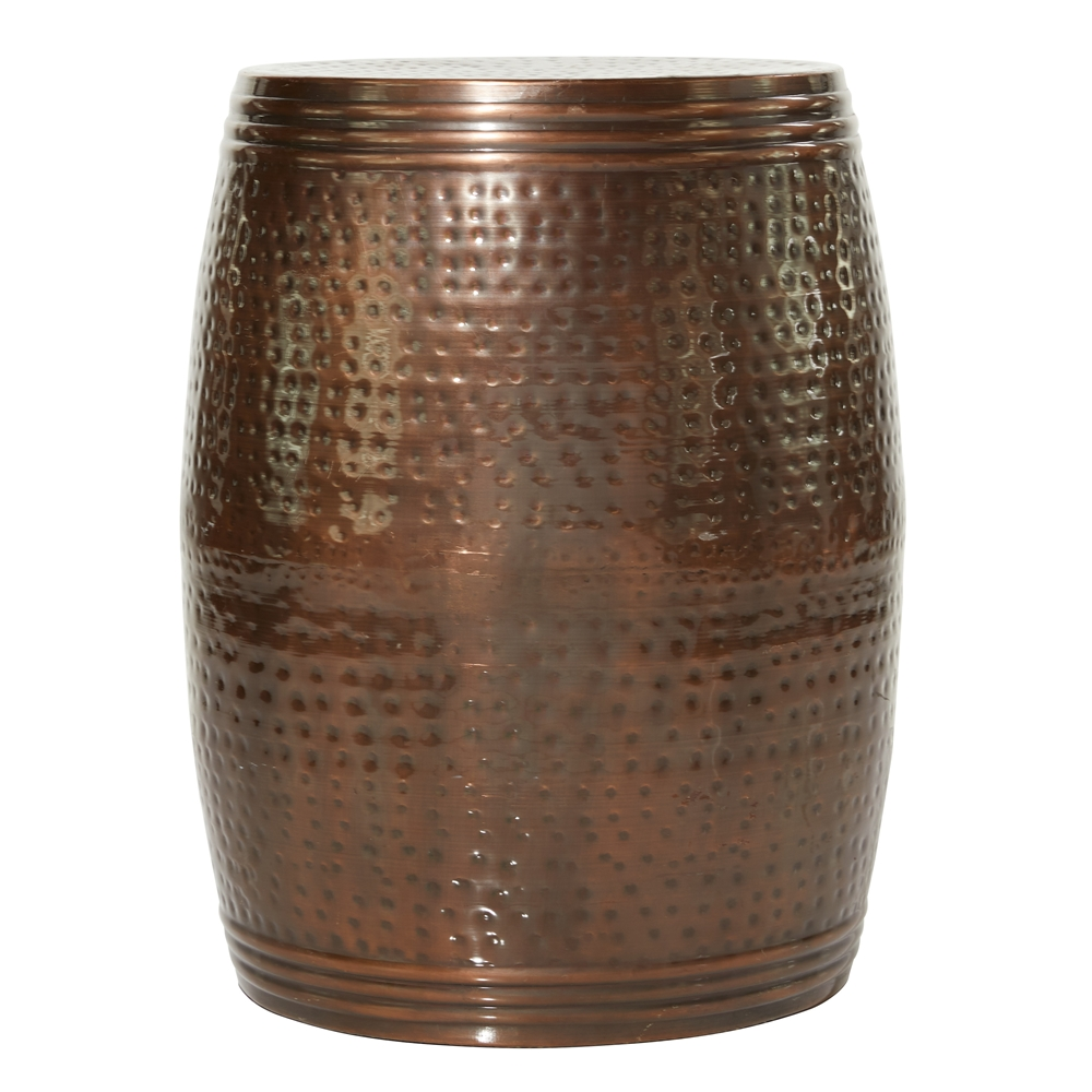 Grayson Lane Brown Metal Round End Table 2 Grayson Lane Brown Metal Round End Table - Image 2