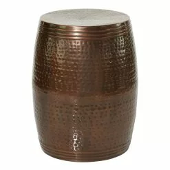 Grayson Lane Brown Metal Round End Table 13 Grayson Lane Brown Metal Round End Table -GRAYSON LANE SHOP 330857369 MainImage 001