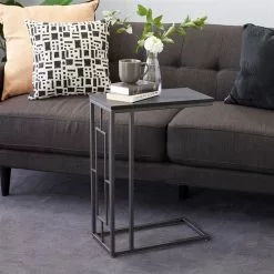 Grayson Lane Grey Iron With Wood Rectangular End Table -GRAYSON LANE SHOP 330857418 AlternateImage2