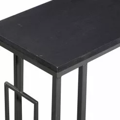 Grayson Lane Grey Iron With Wood Rectangular End Table -GRAYSON LANE SHOP 330857418 AlternateImage3