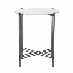Grayson Lane Contemporary Black Granite/Marble Round End Table -GRAYSON LANE SHOP 330857421 AlternateImage5