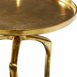 Grayson Lane Gold Metal Round End Table -GRAYSON LANE SHOP 330857438 AlternateImage3