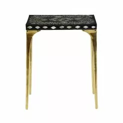 Grayson Lane Gold Wood Square End Table 8 Grayson Lane Gold Wood Square End Table -GRAYSON LANE SHOP 330857442 AlternateImage7