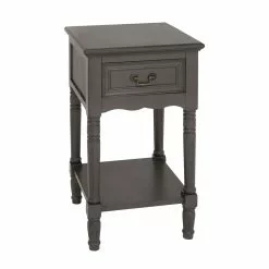 Grayson Lane Traditional Grey Wood Rectangular End Table 7 Grayson Lane Traditional Grey Wood Rectangular End Table -GRAYSON LANE SHOP 330857445 MainImage 001