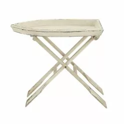 Grayson Lane White Wood Corner End Table -GRAYSON LANE SHOP 330857481 AlternateImage5