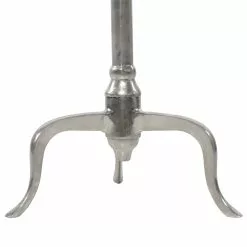 Grayson Lane Silver Aluminum Live Edge End Table -GRAYSON LANE SHOP 330857496 AlternateImage4