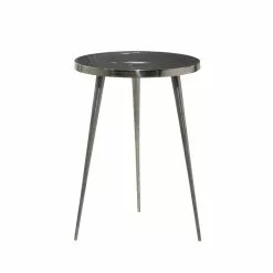Grayson Lane Contemporary Silver Aluminum Round Accent Table 12 Grayson Lane Contemporary Silver Aluminum Round Accent Table -GRAYSON LANE SHOP 330857512 MainImage 001