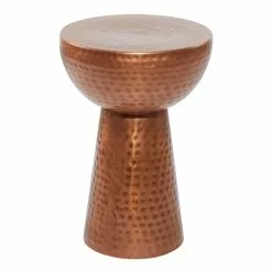 Grayson Lane Vintage Copper Iron Round End Table -GRAYSON LANE SHOP 330857518 AlternateImage5