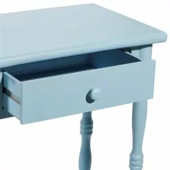Grayson Lane Blue Wood Rectangular End Table -GRAYSON LANE SHOP 330857524 AlternateImage3