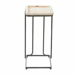 Grayson Lane White Wood Rectangular End Table 13 Grayson Lane White Wood Rectangular End Table -GRAYSON LANE SHOP 330857525 AlternateImage6
