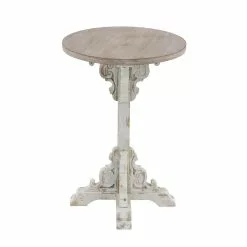 Grayson Lane Farmhouse Grey Wood Round End Table 7 Grayson Lane Farmhouse Grey Wood Round End Table -GRAYSON LANE SHOP 330857530 AlternateImage5