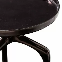Grayson Lane Black Metal Round End Table -GRAYSON LANE SHOP 330857537 AlternateImage3