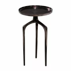 Grayson Lane Black Metal Round End Table -GRAYSON LANE SHOP 330857537 MainImage 001