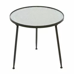 Grayson Lane Vintage Black Metal Round End Table -GRAYSON LANE SHOP 330857538 AlternateImage5
