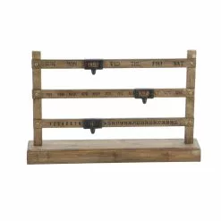 Grayson Lane 14-in X 22-in Farmhouse Wall Calendar Brown Wood 7 Grayson Lane 14-in X 22-in Farmhouse Wall Calendar Brown Wood -GRAYSON LANE SHOP 330857605 AlternateImage3