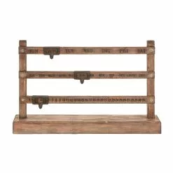 Grayson Lane 14-in X 22-in Farmhouse Wall Calendar Brown Wood