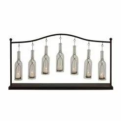 Grayson Lane 20-in X 36-in Farmhouse Candle Holder Lantern Black Iron -GRAYSON LANE SHOP 330857610 MainImage 001