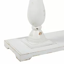 Grayson Lane 32 In. X 48 In. Farmhouse Console Table White Wood -GRAYSON LANE SHOP 330857636 AlternateImage3