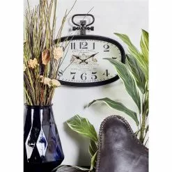 Grayson Lane 16-in X 18-in Vintage Wall Clock White Metal -GRAYSON LANE SHOP 330857645 AlternateImage1