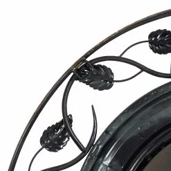 Grayson Lane 36-in X 36-in Rustic Wall Clock Brown Metal -GRAYSON LANE SHOP 330857705 AlternateImage7