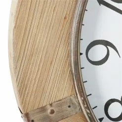 Grayson Lane 32-in X 32-in Rustic Wall Clock Brown Wood -GRAYSON LANE SHOP 330857722 AlternateImage3