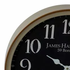 Grayson Lane 16-in X 16-in Traditional Wall Clock Black Metal -GRAYSON LANE SHOP 330857735 AlternateImage4