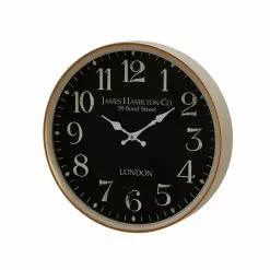 Grayson Lane 16-in X 16-in Traditional Wall Clock Black Metal -GRAYSON LANE SHOP 330857735 AlternateImage5
