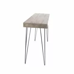 Grayson Lane 31 In. X 47 In. Modern Console Table Brown Wood -GRAYSON LANE SHOP 330857752 AlternateImage6